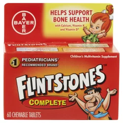 Flintstones Complete Children's Multivitamin Dietary Supplement Chewable Tablets