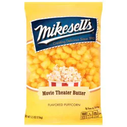 Mikesell's Movie Theater Butter Flavored Puffcorn 5.5 oz