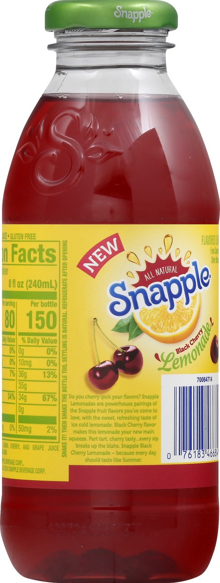 slide 4 of 10, Snapple Lemonade - 16 oz, 16 oz