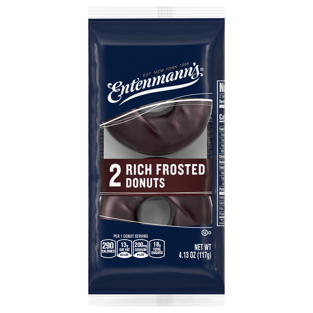 slide 1 of 11, Entenmann's Ent Chocolate Donut, 4.13 oz