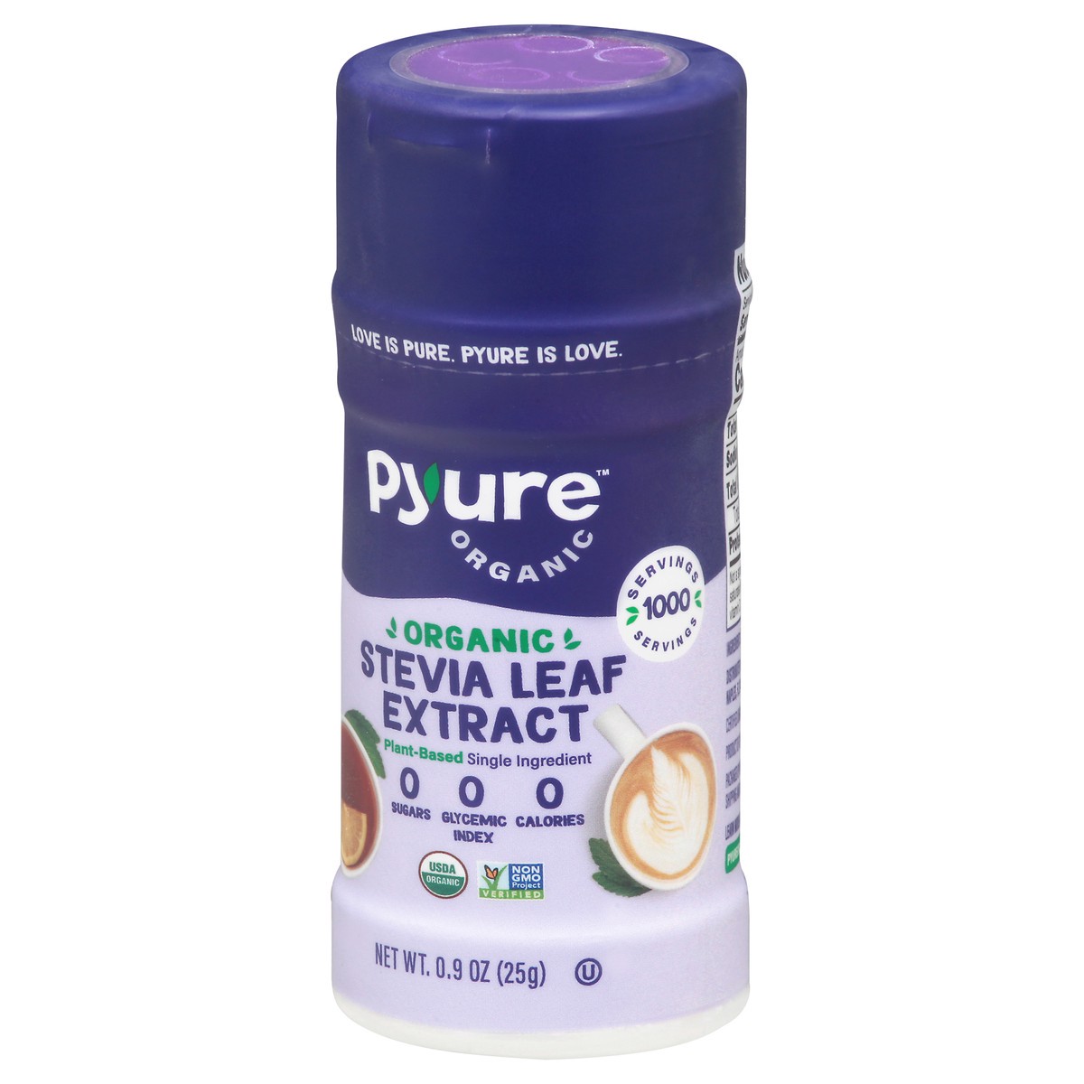 slide 9 of 14, Pyure Organic Stevia Leaf Extract 0.9 oz, 0.9 oz