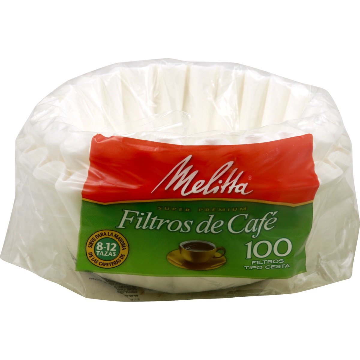 slide 1 of 4, Melitta Basket Coffee Filters, 100 ct