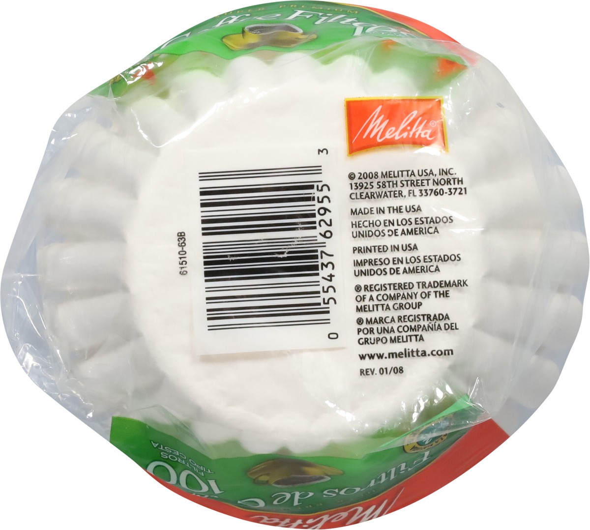 slide 5 of 9, Melitta Basket Coffee Filters - 100 ct, 100 ct