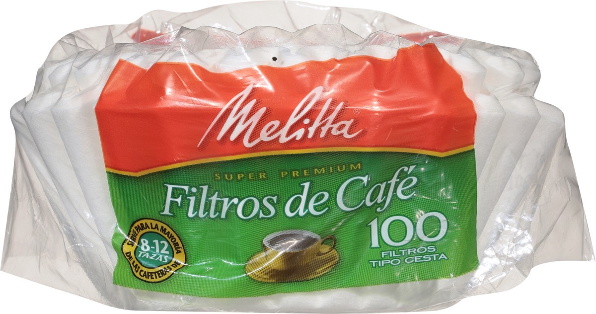 slide 2 of 9, Melitta Basket Coffee Filters - 100 ct, 100 ct