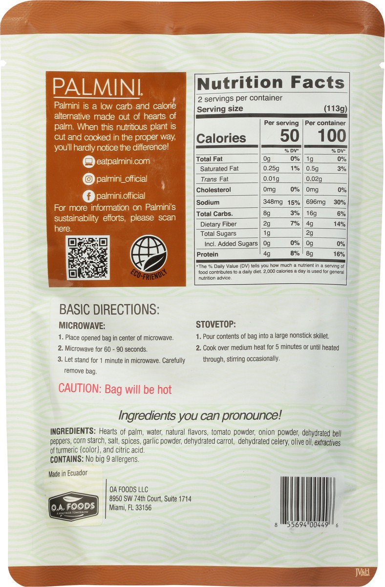 slide 5 of 9, Palmini Spanish Rice Hearts of Palm, 8 oz