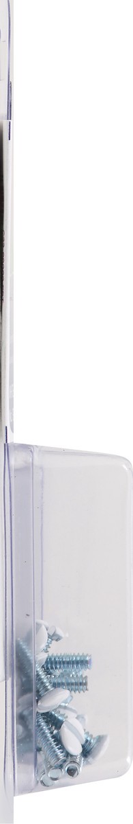 slide 3 of 11, Leviton White 1/2 Inch Screws 20 ea, 20 ct