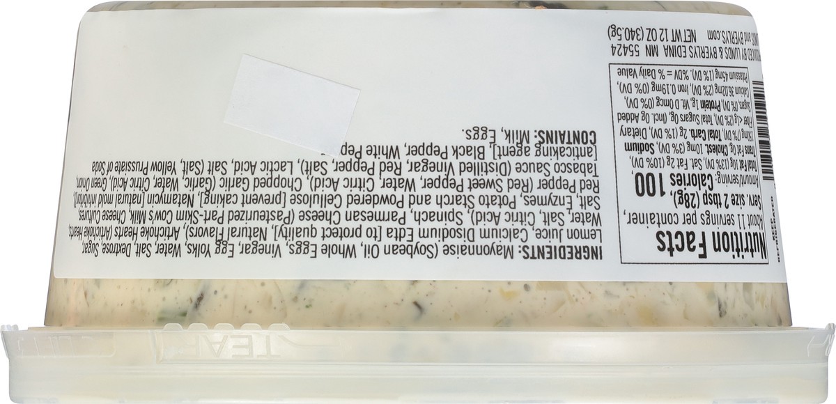 slide 4 of 13, L&B Earthy & Nutty Fresh Artichoke Spinach Dip 12 oz, 12 oz