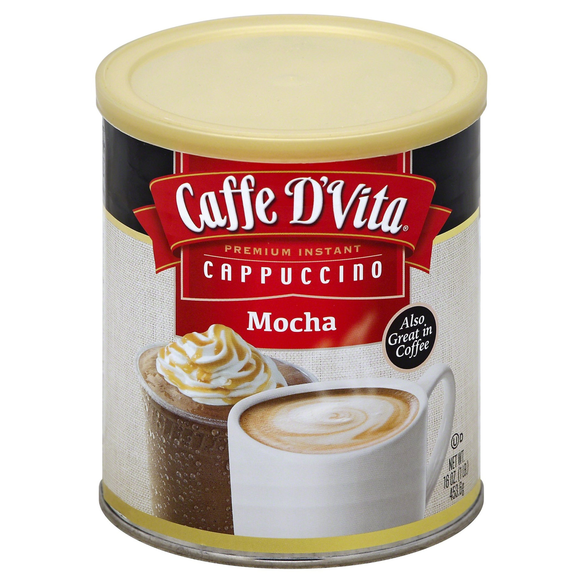 slide 1 of 1, Caffe D'Vita Mocha Cappuccino, 8.5 oz