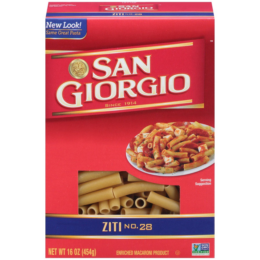 slide 1 of 9, San Giorgio No. 28 Ziti 16 oz, 16 oz