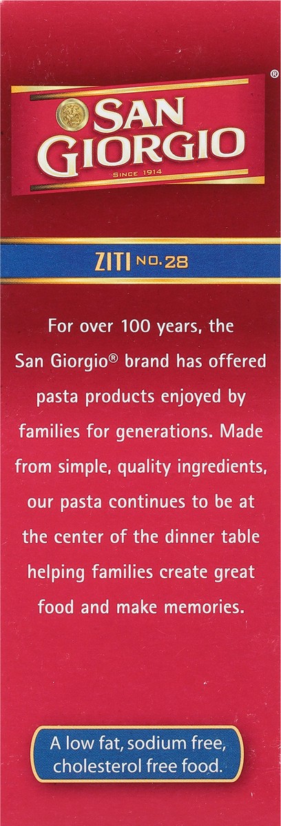 slide 7 of 9, San Giorgio No. 28 Ziti 16 oz, 16 oz