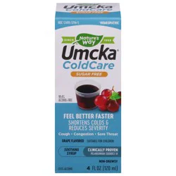 Nature's Way Umcka Sugar-Free Grape Flavored Soothing Syrup 4 fl oz