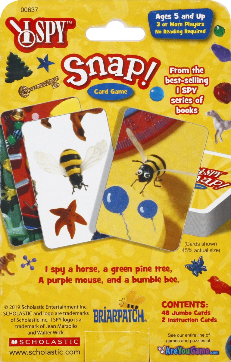 slide 8 of 8, Briarpatch I Spy Snap! Card Game 1 ea, 1 ct