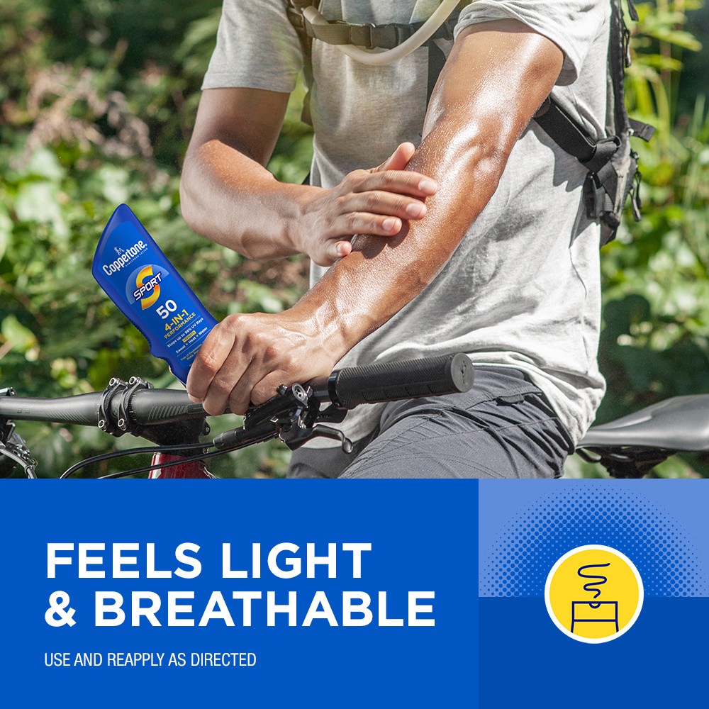 slide 3 of 10, Coppertone SPORT LOTION SPF 30, 3 OZ (New UPC), 3 fl oz