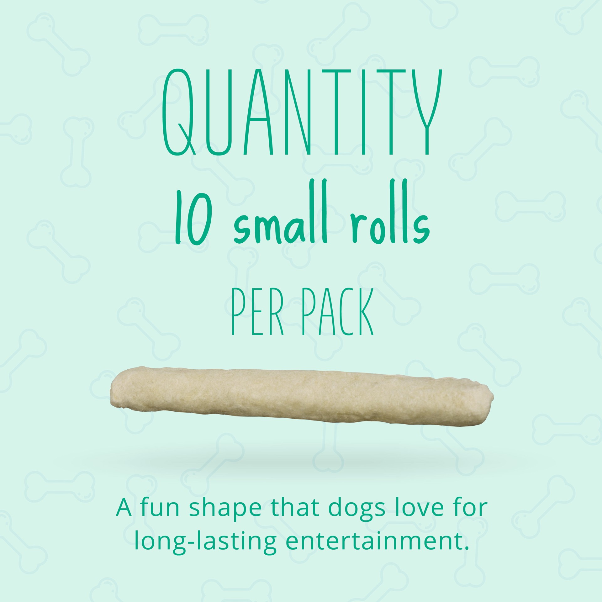 slide 9 of 10, Better Belly Fresh Breath Small Roll Chews for Dogs, 5.2 oz