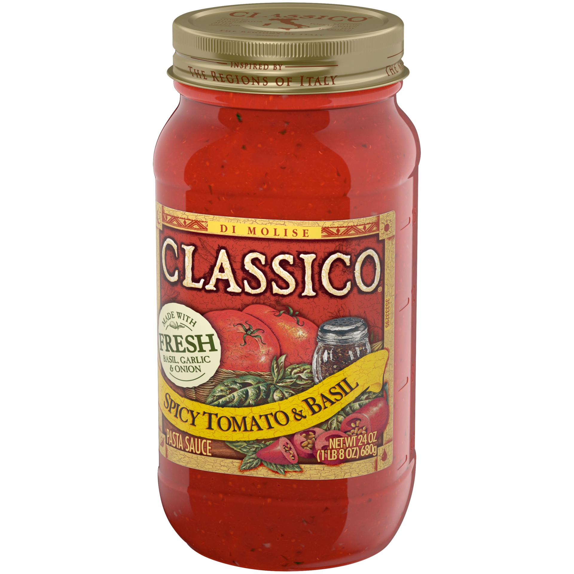 Classico Spicy Tomato and Basil Pasta Sauce 24 oz | Shipt