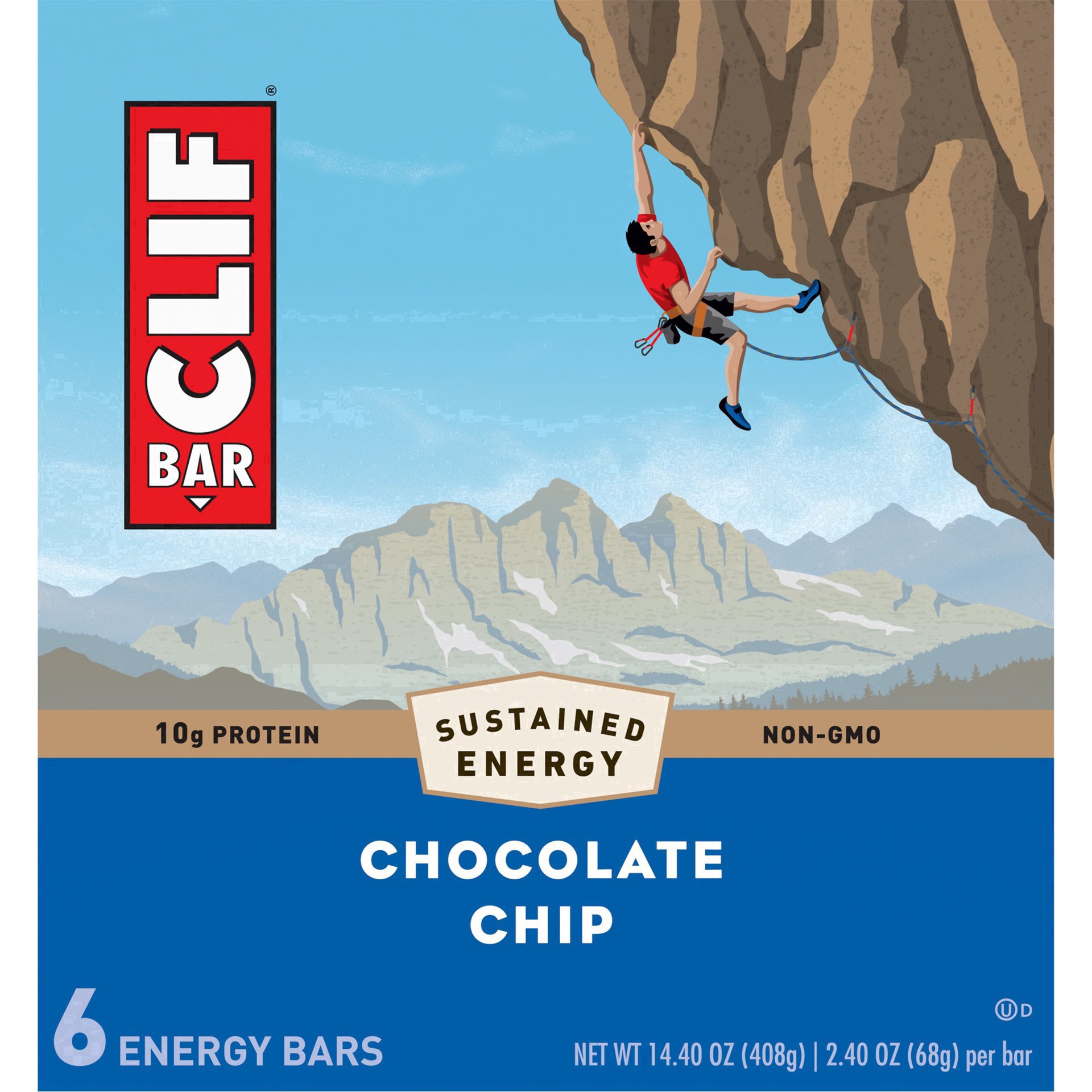slide 62 of 64, CLIF Bar Chocolate Chip Energy Bar, 2.4 oz
