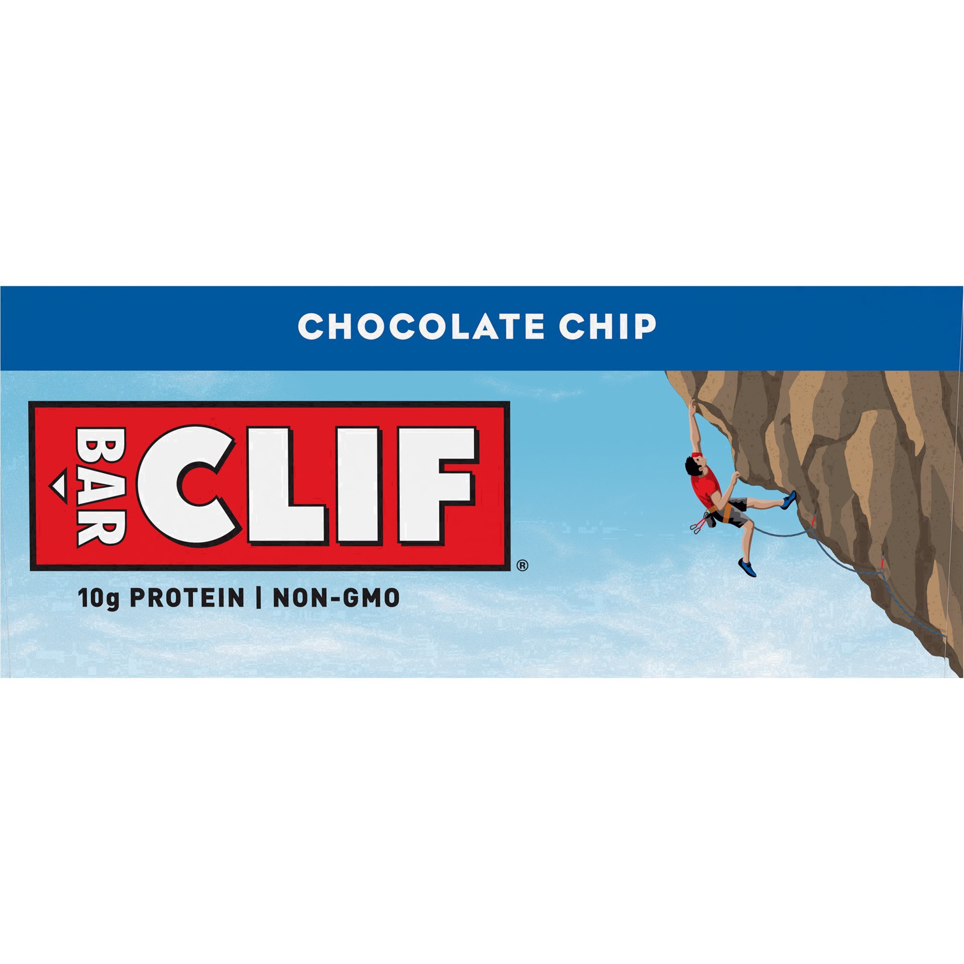 slide 64 of 64, CLIF Bar Chocolate Chip Energy Bar, 2.4 oz