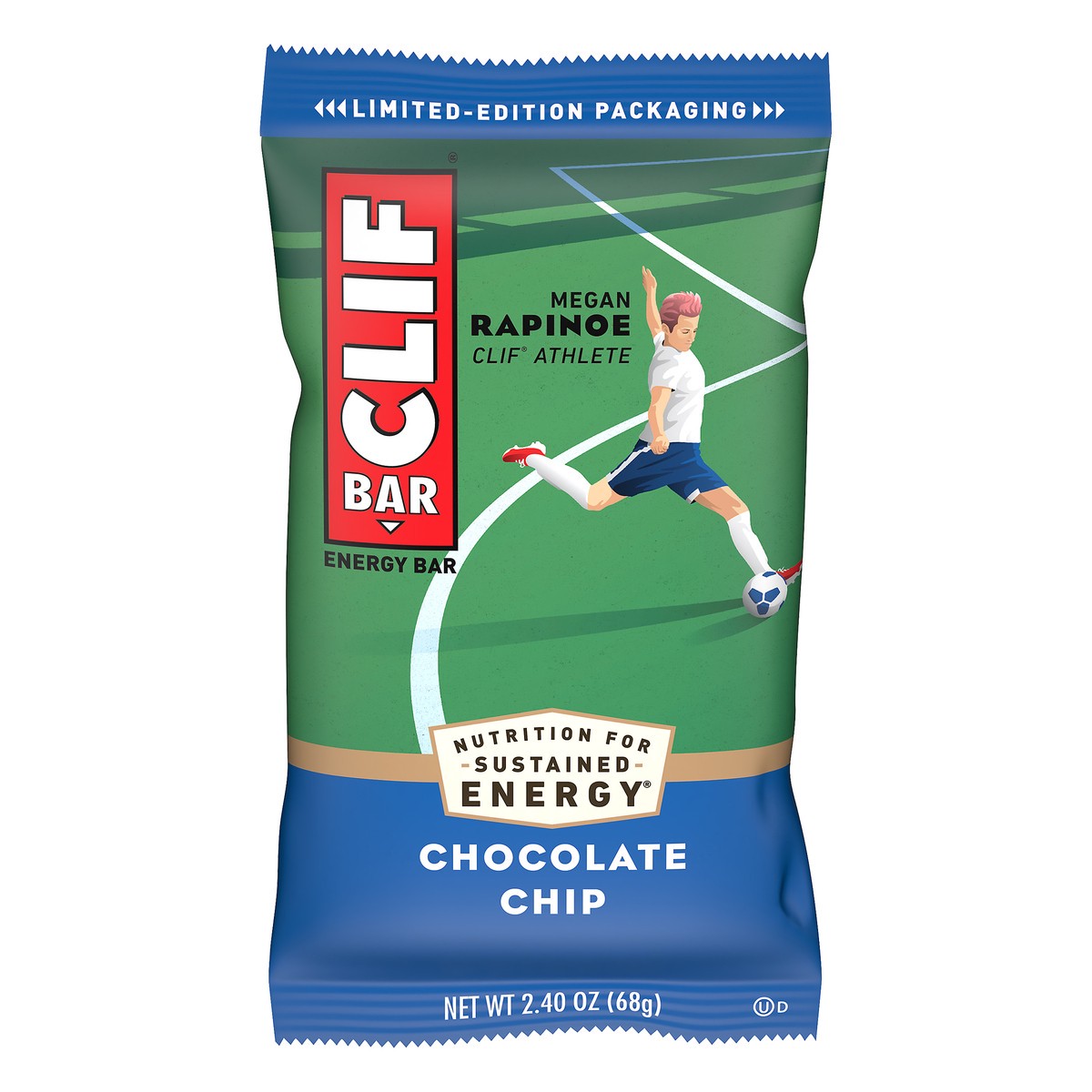 slide 1 of 64, CLIF Bar Chocolate Chip Energy Bar, 2.4 oz