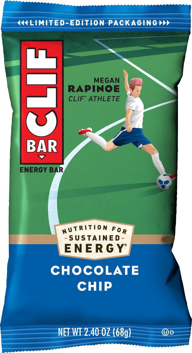 slide 15 of 64, CLIF Bar Chocolate Chip Energy Bar, 2.4 oz