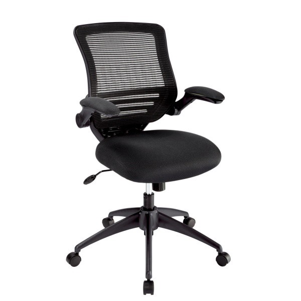 slide 2 of 10, Realspace Calusa Mesh Mid-Back Manager's Chair, Black, 1 ct