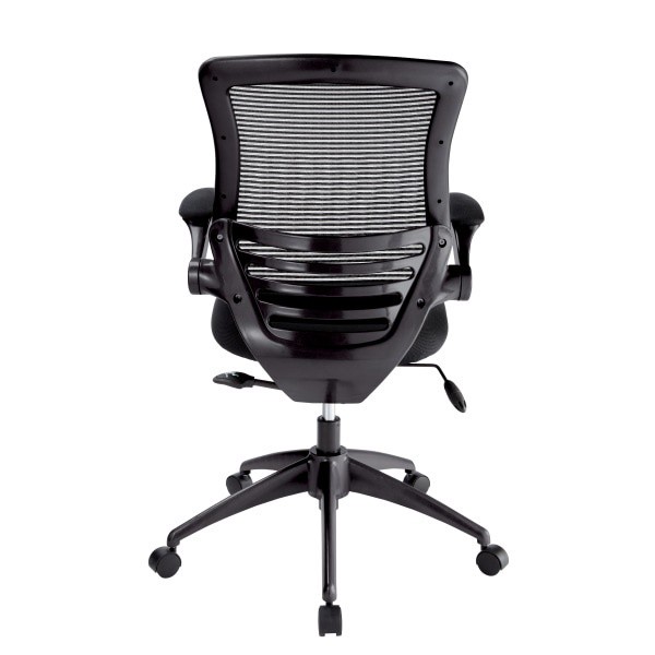 slide 7 of 10, Realspace Calusa Mesh Mid-Back Manager's Chair, Black, 1 ct
