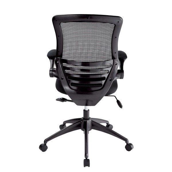 slide 8 of 10, Realspace Calusa Mesh Mid-Back Manager's Chair, Black, 1 ct