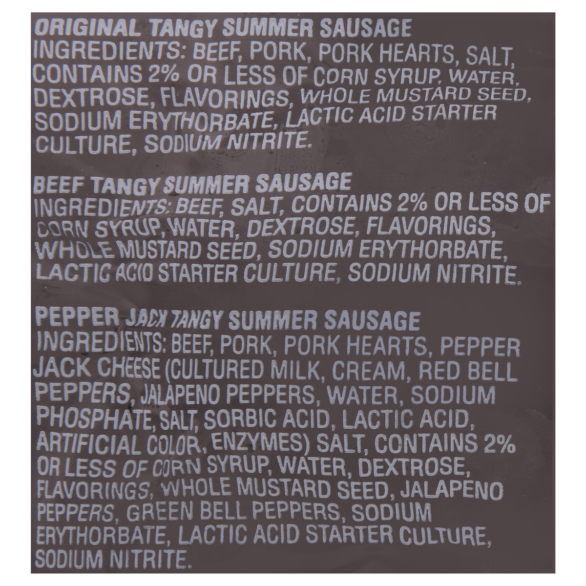 slide 7 of 13, Cloverdale Sausage Summer Beef Tangy Chub, 16 oz