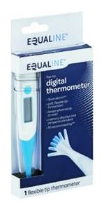 slide 1 of 1, Equaline Flex Digital Thermometer, 1 ct