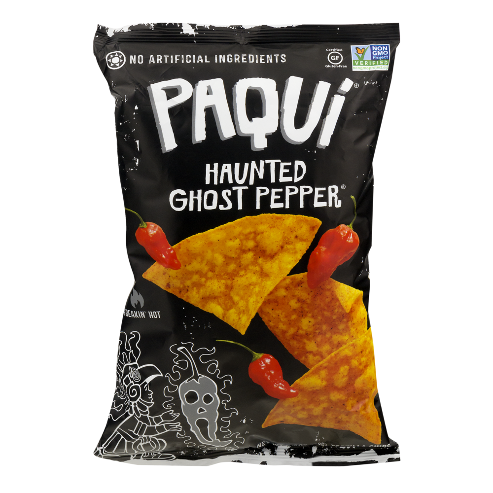 slide 1 of 1, Paqui Tort Chips Ghost Pepper, 5.5 oz