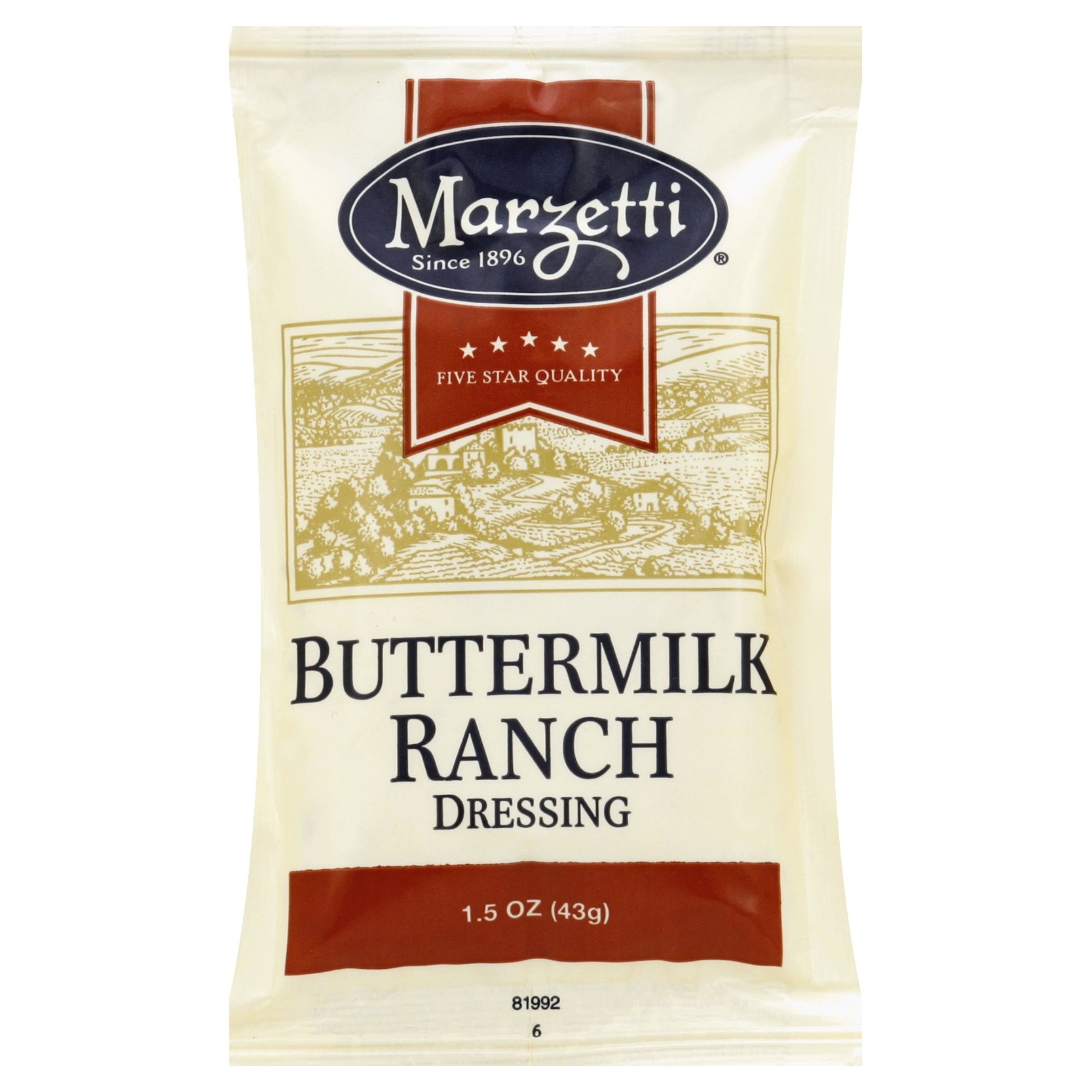 slide 1 of 1, Marzetti Buttermilkd Ranch Salad Dressing, 1.5 oz