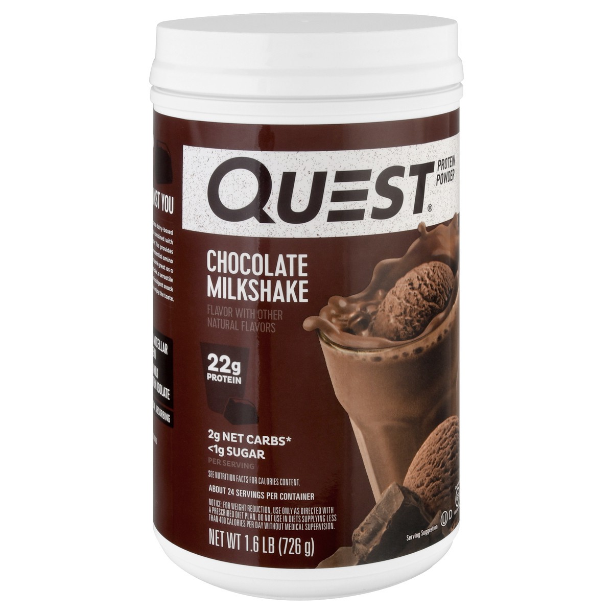 slide 2 of 9, Quest Protein Powder, 25.6 oz