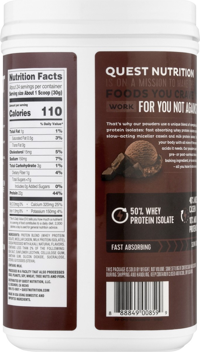 slide 5 of 9, Quest Protein Powder, 25.6 oz