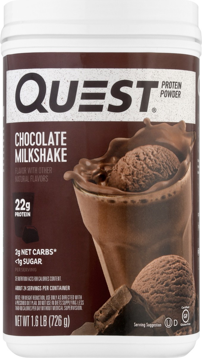 slide 6 of 9, Quest Protein Powder, 25.6 oz