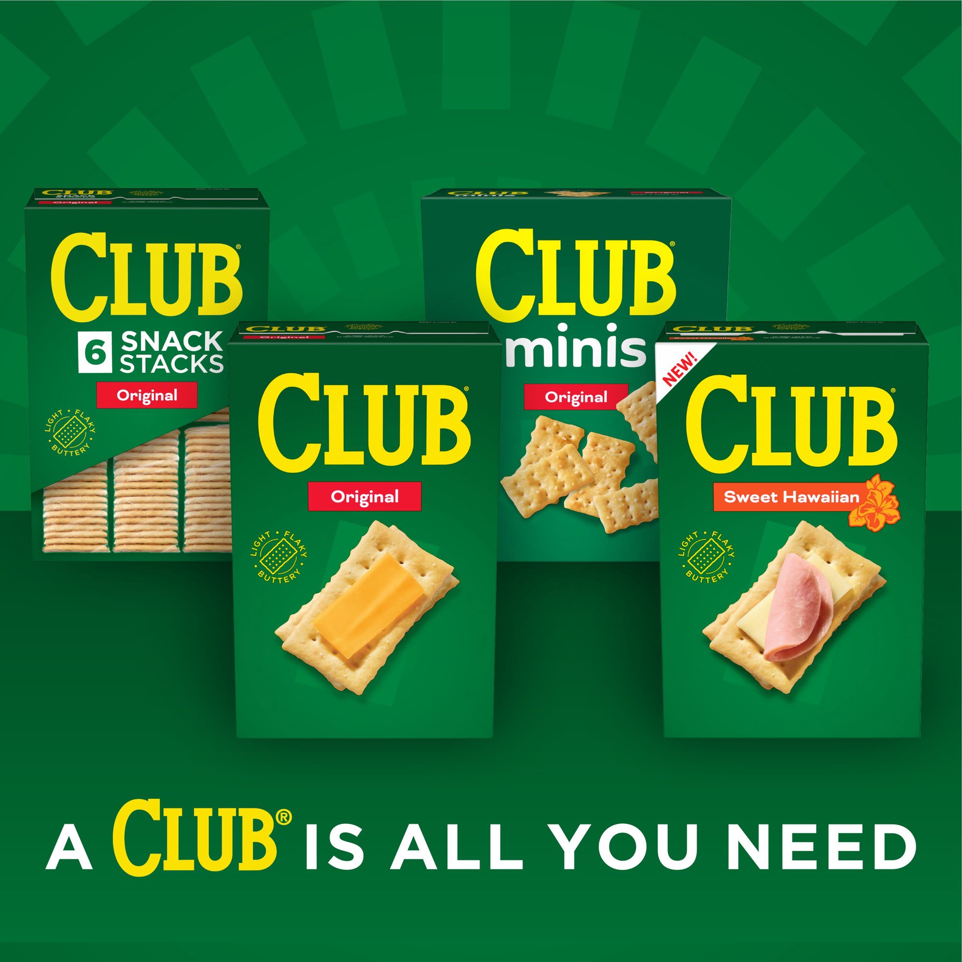 slide 7 of 7, Club Minis Mini Crackers, Holiday Snacks, Snack Crackers, Cinnamon Sugar, 1 Box, 11 oz