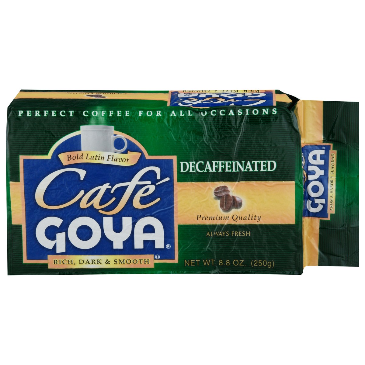 slide 3 of 12, Café Goya Decaffeinated Bold Latin Coffee - 8.8 oz, 8 oz