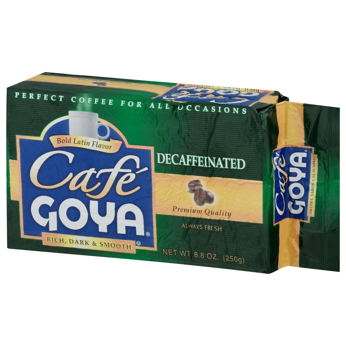 slide 7 of 12, Café Goya Decaffeinated Bold Latin Coffee - 8.8 oz, 8 oz