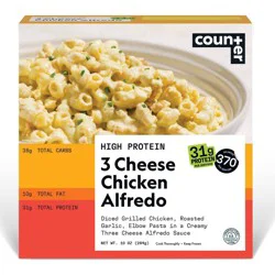 Counter Frozen 3 Cheese Chicken Alfredo Bowl - 10 oz