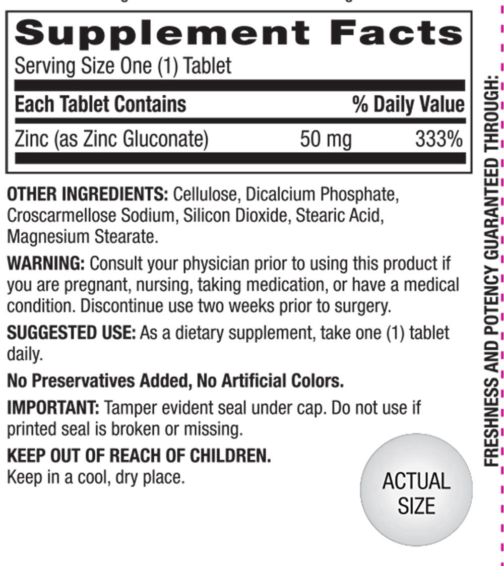 slide 2 of 2, Rite Aid Ra Nat Zinc, 100 ct