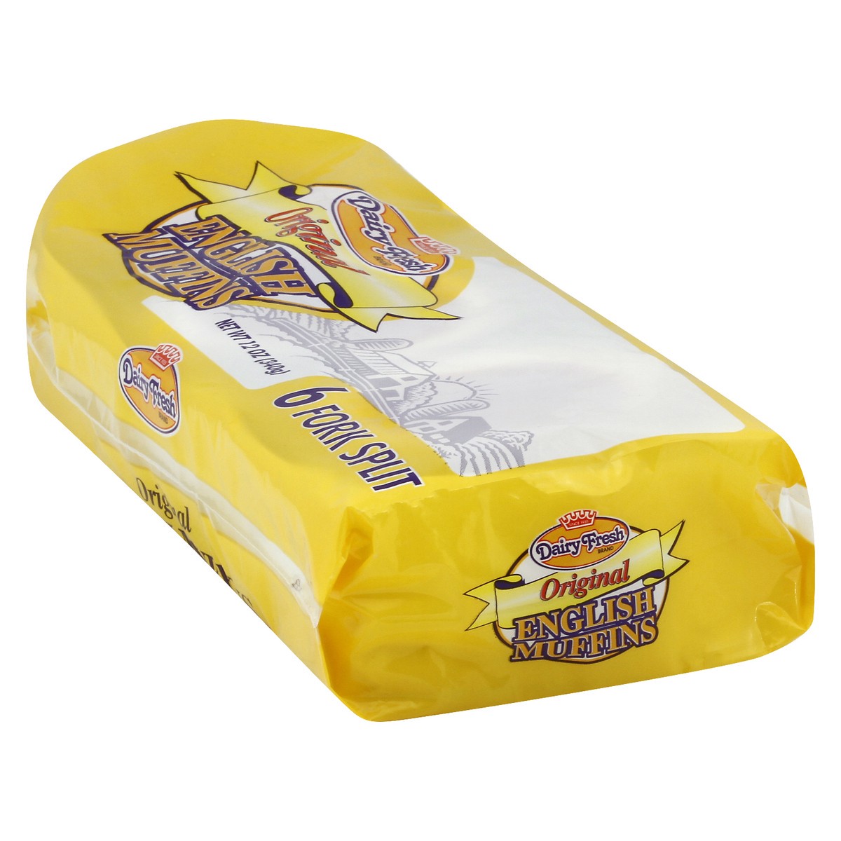 slide 4 of 12, Dairy Fresh Original English Muffins 6 ea, 6 ct