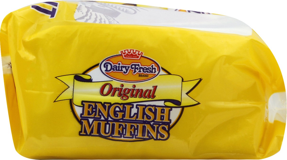 slide 3 of 12, Dairy Fresh Original English Muffins 6 ea, 6 ct