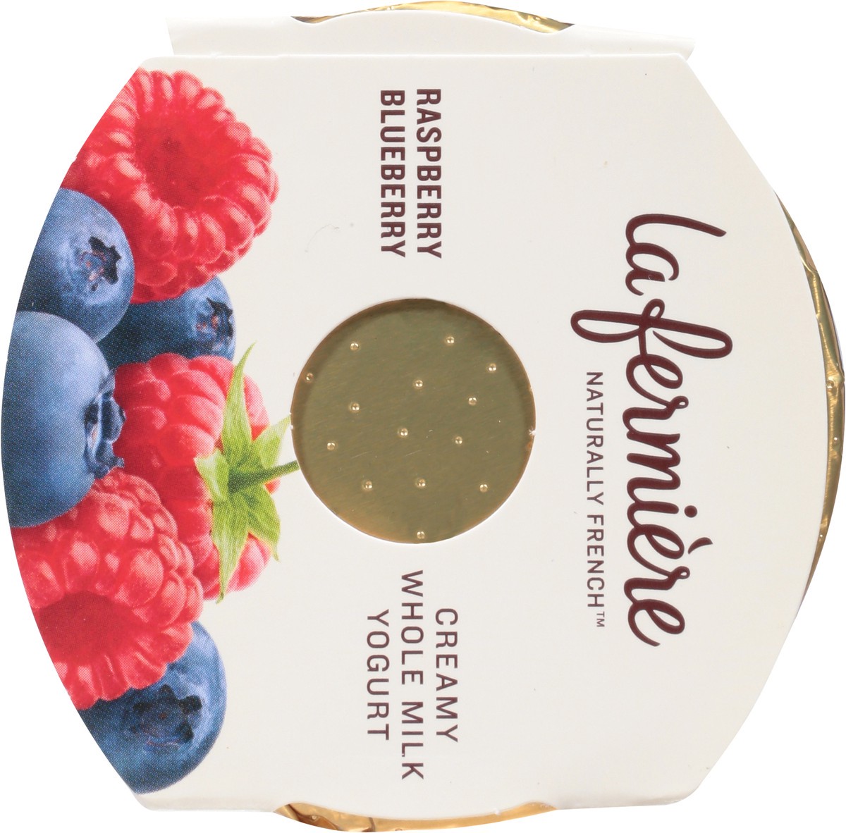 slide 7 of 9, La Fermière Creamy Whole Milk Raspberry Blueberry Yogurt 5.6 oz, 5.6 oz