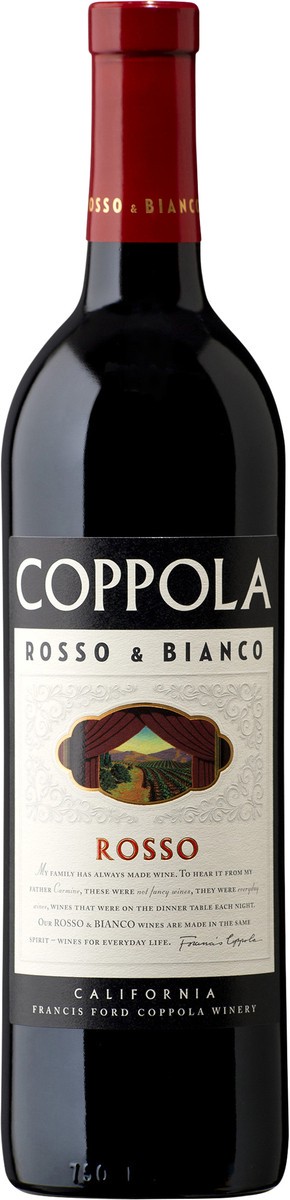 slide 1 of 1, Coppola Rosso, 750 ml