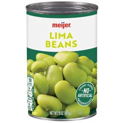 Meijer Canned Lima Beans