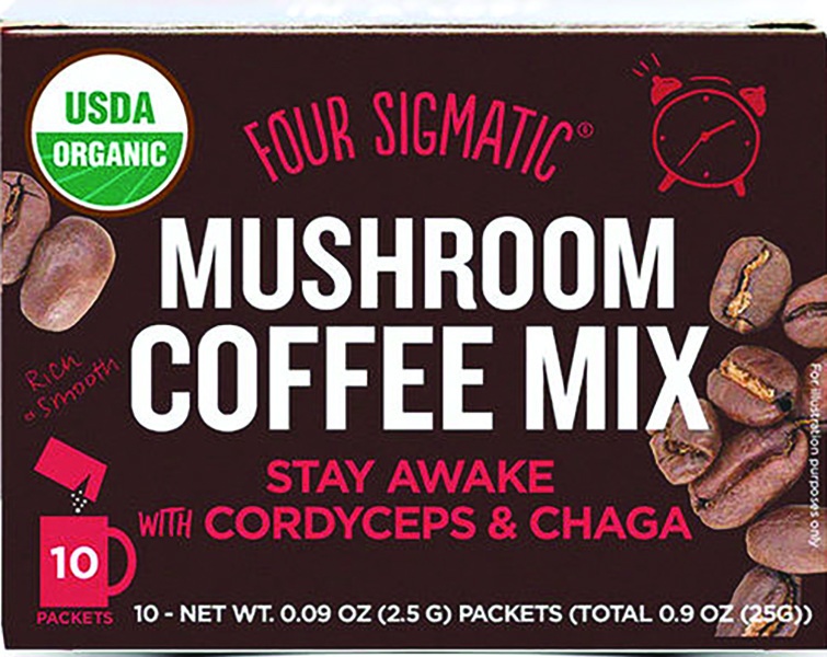 slide 1 of 1, Four Sigmatic Coffee Mix Cordyceps, 10 ct