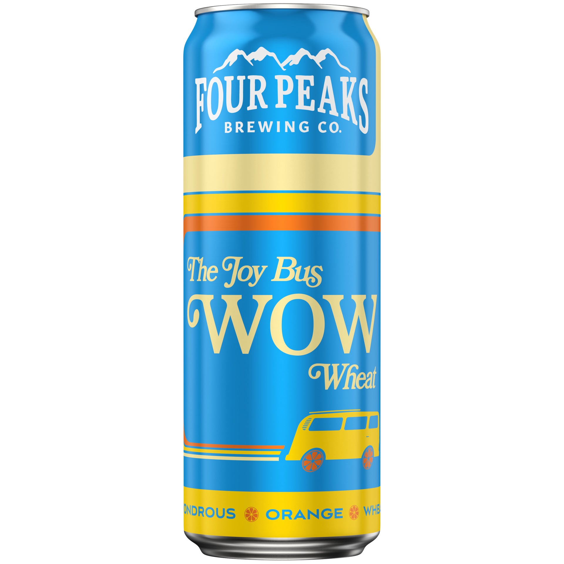 slide 2 of 2, Four Peaks Brewing Orange Wheat Ale Wow Beer 25 fl oz, 25 fl oz