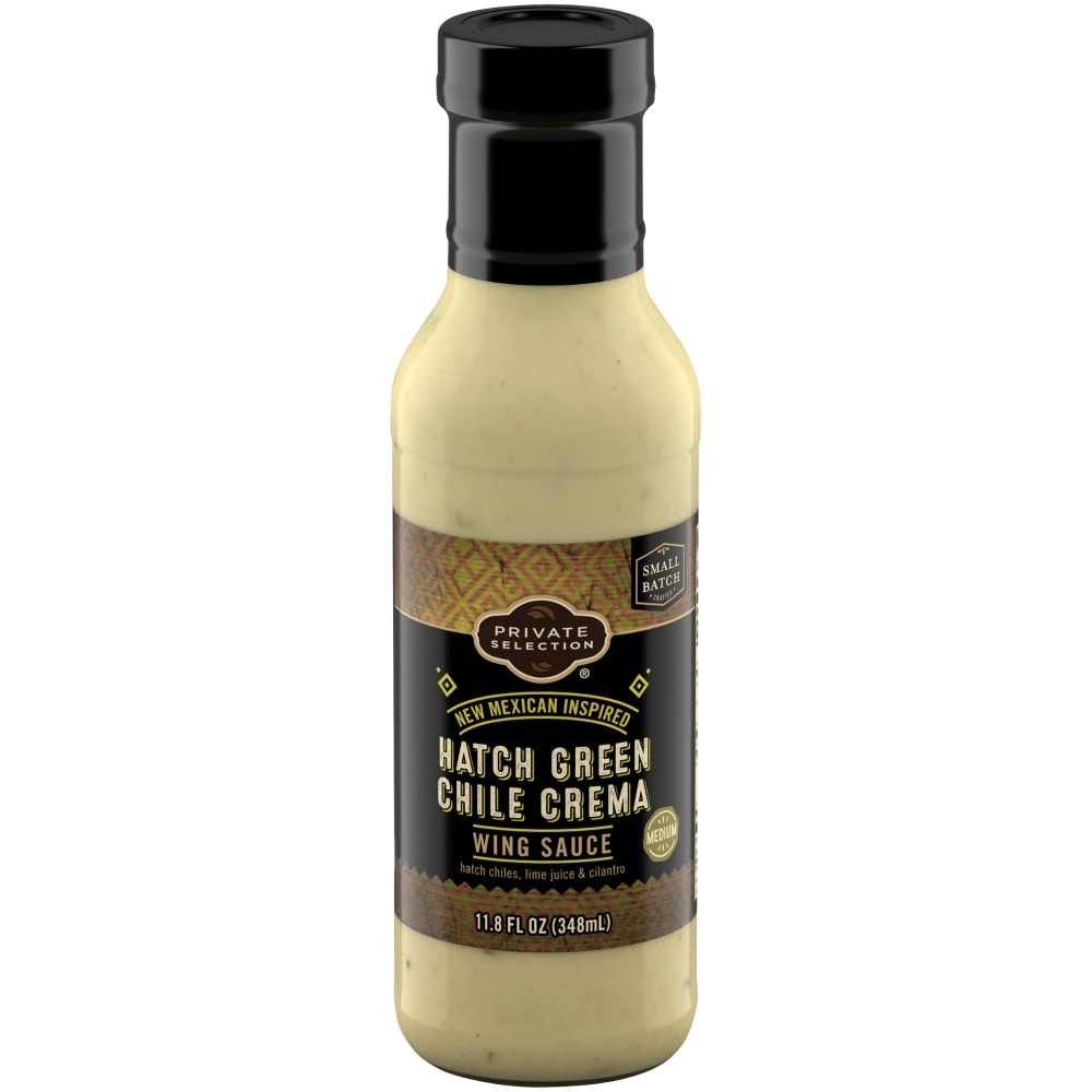 Private Selection Hatch Green Chile Crema Medium Wing Sauce 11.8 fl oz