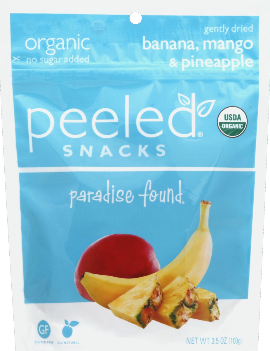 slide 2 of 3, Peeled Snacks Peeled Paradise Found Dried Mixed Fruit, 3.5 oz