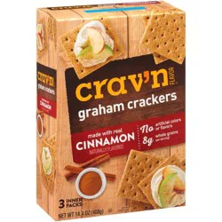 Crav'n Flavor Cinnamon Graham Crackers