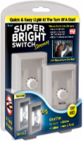 slide 1 of 1, Super Bright Switch Dimmer - White, 2 ct