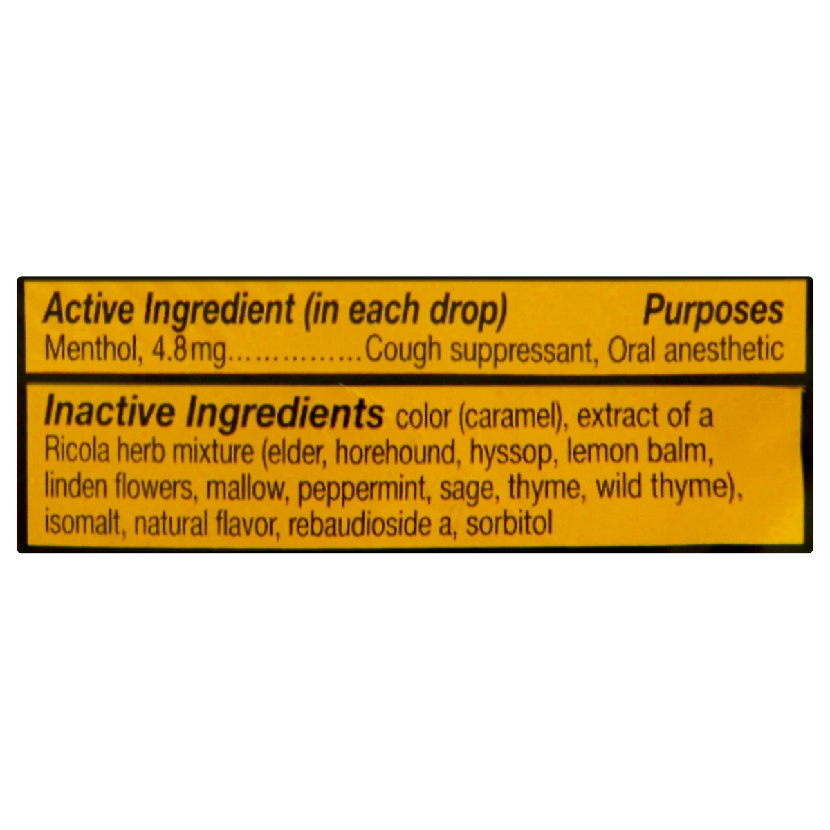 slide 5 of 11, Ricola Mountain Herb Cough Suppressant/Throat Drops 19 ea, 19 ct